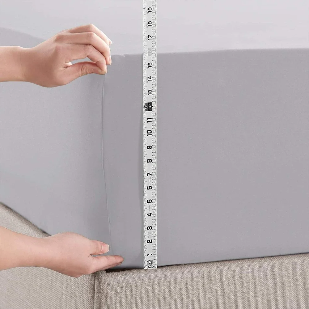 King Fitted Sheet - Deep Pocket, Fits 14-16 Inch Mattress, Ultra Soft Microfiber
